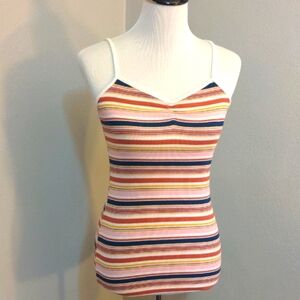Retro Striped Tank Medium